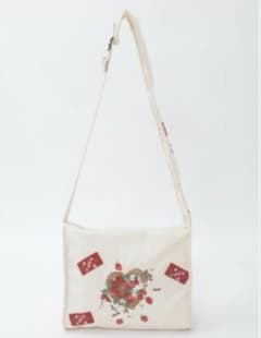 PINKHOUSE ピンクハウス 苺リース刺繍ショルダーバッグ - メルカリ