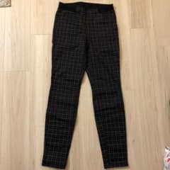 ユニクロ　ヒートテックパンツ　チェック柄のサムネイル