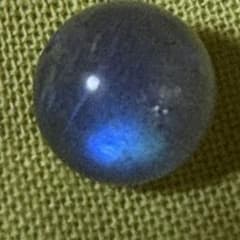 高品位　天然石 ラブラドライト 12.0mm 1粒　⑤のサムネイル