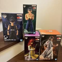 幽☆遊☆白書 MASTERLISE フィギュアセット 一番くじ 幽☆遊☆白書 MASTERLISE フィギュア 4種セット - メルカリ