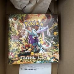ポケモン ワイルドフォース シュリンク付き未開封BOX - メルカリ