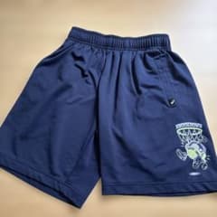 asics バスケットボールショートパンツ ネイビー　140のサムネイル