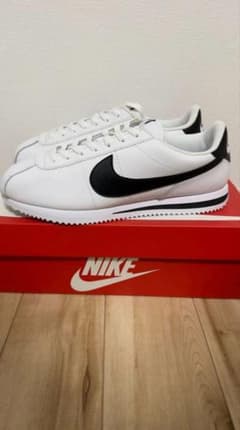 NIKE CORTEZ BASIC SL ホワイト ブラック　コルテッツのサムネイル