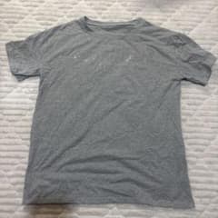 ラインストーン ロゴ 半袖Tシャツ グレーのサムネイル