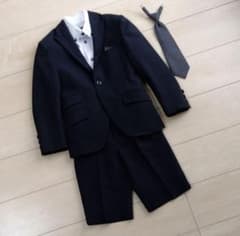 BB フォーマルスーツ 5点セット　120cm 男の子のサムネイル