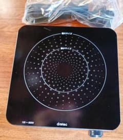 新品　ドリテック DI-218BK IHクッカー 「ミニチュラ」のサムネイル