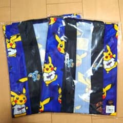 中日ドラゴンズ ポケモン ピカチュウ 法被 大人用 子ども用 キッズ 親子ペア 中日ドラゴンズ ポケモン ピカチュウ 法被 大人用 子ども用 キッズ