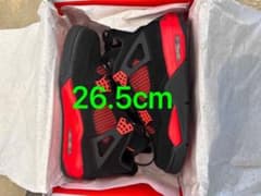 【新品未使用】NIKE AJ4 Red Thunder/Crimsonのサムネイル