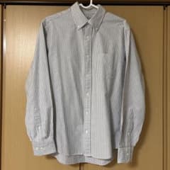 無印良品　シャツ ストライプ Sのサムネイル