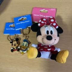 ディズニー キーチェーン ミッキー ミニー ドナルドのサムネイル
