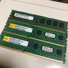 メモリ DDR3 4GB2枚＋ DDR3 2GBのサムネイル