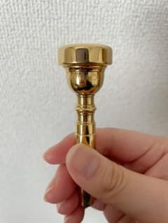 Bach 1C  トランペット　マウスピース　ゴールドのサムネイル