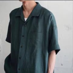 Gorsch イタリアンカラーリネンシャツ - メルカリ