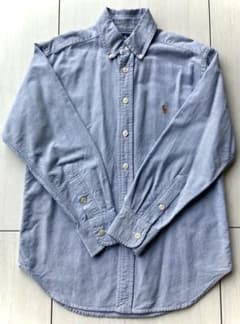 Ralph ラルフローレン シャツ　キッズ　140cm 新品黒パンツ付きのサムネイル