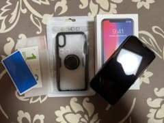 iPhone X Space Gray 256 GB SIMフリー　おまけ付きのサムネイル