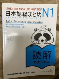 「日本語能力試驗対策」日本語総まとめN1（読解）（ベトナム語と英語版）のサムネイル
