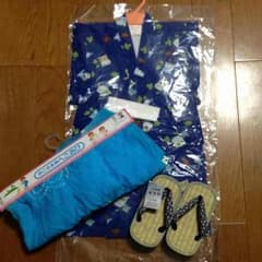 レオのママ様専用！子供用 浴衣 90のサムネイル