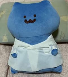 문구와 함께 어쩌면 봉제 인형 BIG 고양이