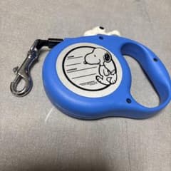 スヌーピー 犬用伸縮リード ブルーのサムネイル