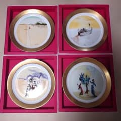 サルバドール・ダリ 「神曲」限定版 絵皿 4枚セット サルバドール・ダリ 「神曲」限定版 絵皿 4枚セット - メルカリ