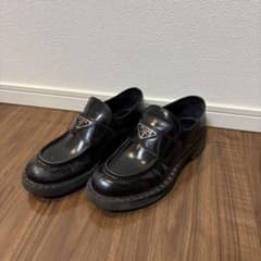 PRADA レザーローファー　39/24.5cmのサムネイル