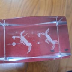 蠍座 3Dクリスタル 置物のサムネイル