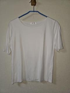 ドゥクラッセ　白Tシャツ　Lのサムネイル