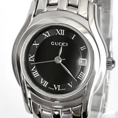 グッチ GUCCI 5500L レディース腕時計 磨き済み 電池新品 s2193 - メルカリ