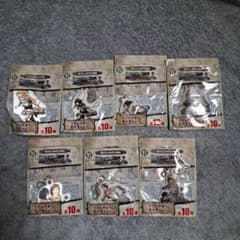 [Limited-time offer] Brand new, unopened!Attack Titan Reflector Keychain Set of 7