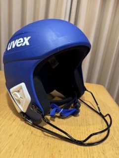 uvex race+ スキーヘルメットチンガードセットFISマーク付 55-56