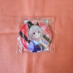 ウマ娘□カレンチャン□公式缶バッジ□競馬 - メルカリ