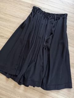 み*や様 ヨウジヤマモト ブラック ドレープ ワイドパンツ | Mercari