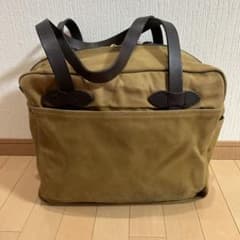 FILSON 白タグ USA製 ジッパートートバッグ ラギッドツイル フィルソン