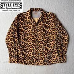 STYLEEYES スタイルアイズ ベルベット レオパード オープンカラーシャツ m17819399334_1.jpg?1776163730