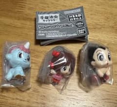 手塚治虫キャラクター つまんでつなげてますこっと ガチャ 3種セットのサムネイル