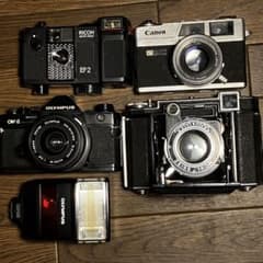 フィルムカメラ ジャンクカメラ 5点まとめ売り - メルカリ