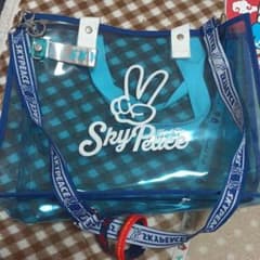 スカイピースのクリアバッグ、うちわのサムネイル