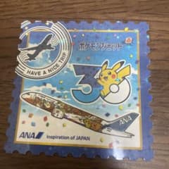 ANA ポケモンジェット 30周年記念 ステッカー