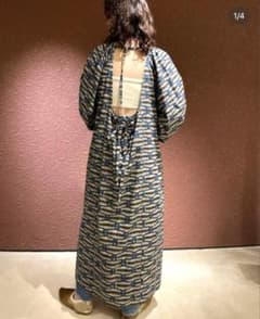 roku 6✨ロク✨ COTTON BATIK DRESS ロングワンピース roku 6✨ロク✨ COTTON BATIK DRESS ロングワンピース - メルカリ