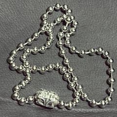 ビルウォールレザー ラージボールチェーンネックレス 61㎝ BWL - メルカリ