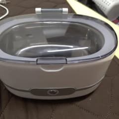 くにこ様専用 超音波洗浄機 ホワイト/グレーのサムネイル