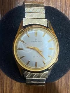 稼働 ハミルトン リコー エレクトリック 電磁テンプ 電池交換済み