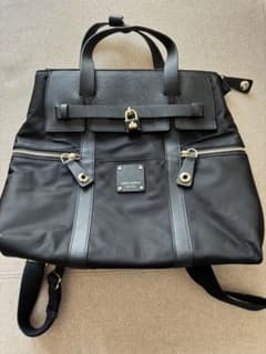 HENRI BENDEL ブラックナイロン3wayバッグのサムネイル