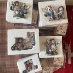 ラガディ　アン&アンディ　Raggedy Ann＆Andy エネスコ　5個セット ラガディ アン&アンディ Raggedy Ann＆Andy エネスコ 5個セット - メルカリ