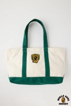限定品》 BAPE® × MOUSSY BP/MS EMBLEM トートバッグ - メルカリ