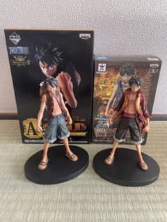 ワンピース フィギュア ルフィ 4点セットのサムネイル