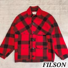 FILSON ダブルマッキーノ バッファローチェック クルーザー USA 40