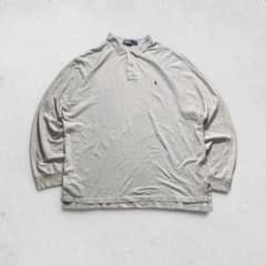 90sPoloRalphLaurenポロラルフローレン長袖ポロXXLビッグサイズのサムネイル