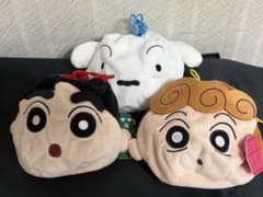 3種　クレヨンしんちゃん 奇々怪々！オラの妖怪バケ〜ション　ぬいぐるみ巾着
