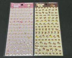 リラックマ　まめふにシール　新品　2シートセット　サンエックスのサムネイル